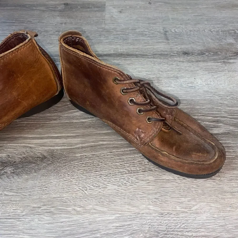 Kid's Eastland Brown Leather Oxford Shoes